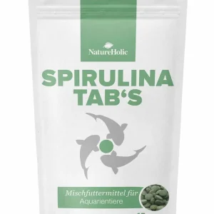 NatureHolic Spirulina Tabs, Zusatzfutter für Wirbellose, 45 g Bestseller